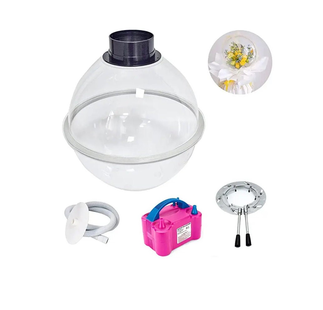 How to use Bloonsy Balloon Stuffing Machine? - Clear bobo balloons with the  expander tool 