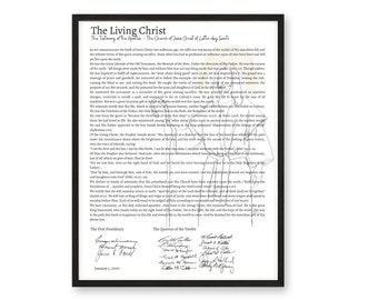 INSTANT DOWNLOAD: The Living Christ with line drawing