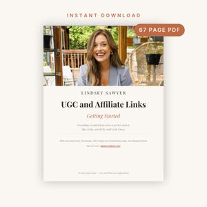 UGC Course for Beginners, How to Become a UGC Creator, UGC Pitch Scripts, Media Kit, Rate Card Templates, Work From Home Guide