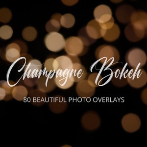 Bokeh Photoshop Overlays | 80 Overlays Bündel | Perfekt für Hochzeitsfotografen