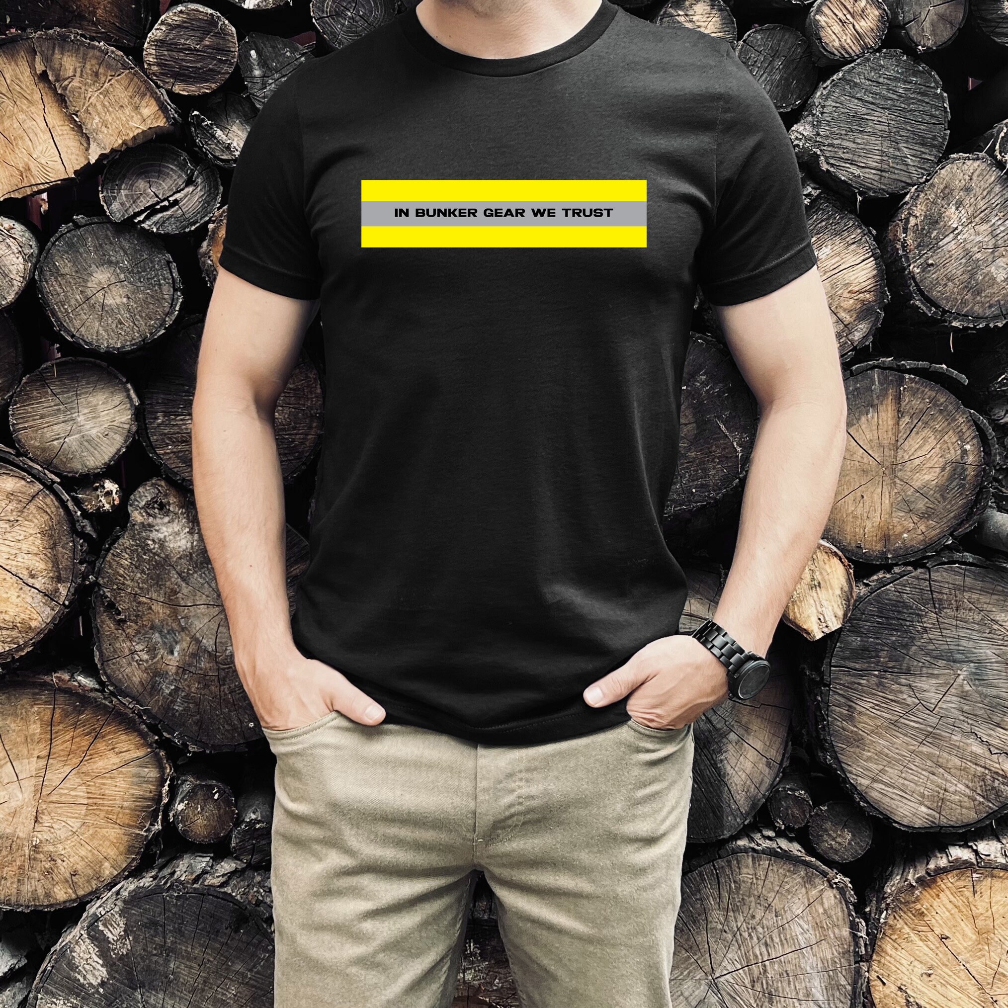 Torden løbetur Opdatering In Bunker Gear We Trust Shirt Firefighter Shirt Bunker Gear - Etsy