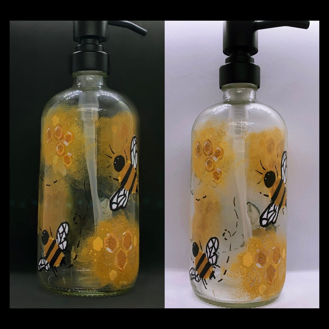 Bee Soap Dispenser Etsy
