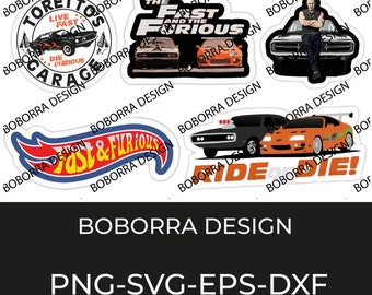 Fast And Furios Sticker, Fast And Furios svg, Digital Download, Fast And Furios png, Domenec Toretto, Paul Walker, Hot Wheels