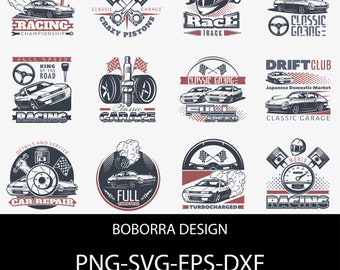 Car Digital Print, Car Vector SVG, Print for Tshirt, Car Print png, Car Sticker, 12 Car Bundle