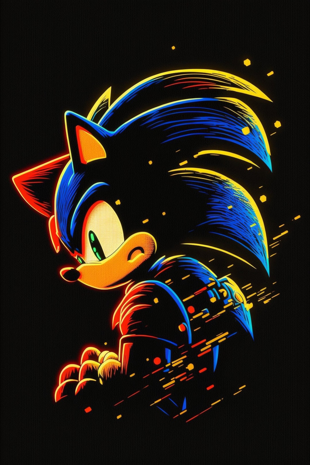 Dark Sonic designs, themes, templates and downloadable graphic