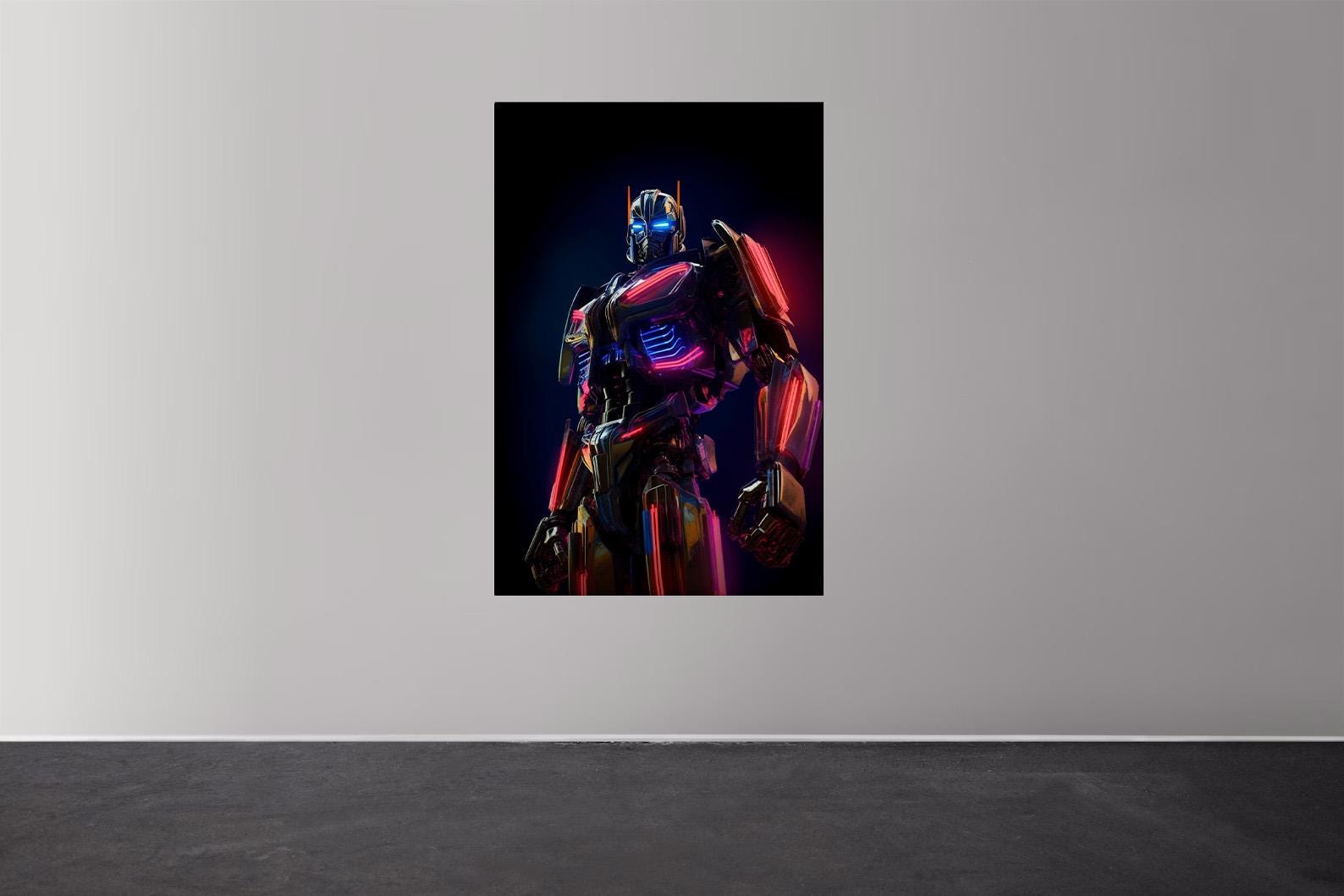 Abstract Transformer Art | Digital Download | Movie Poster | Wall Art ...