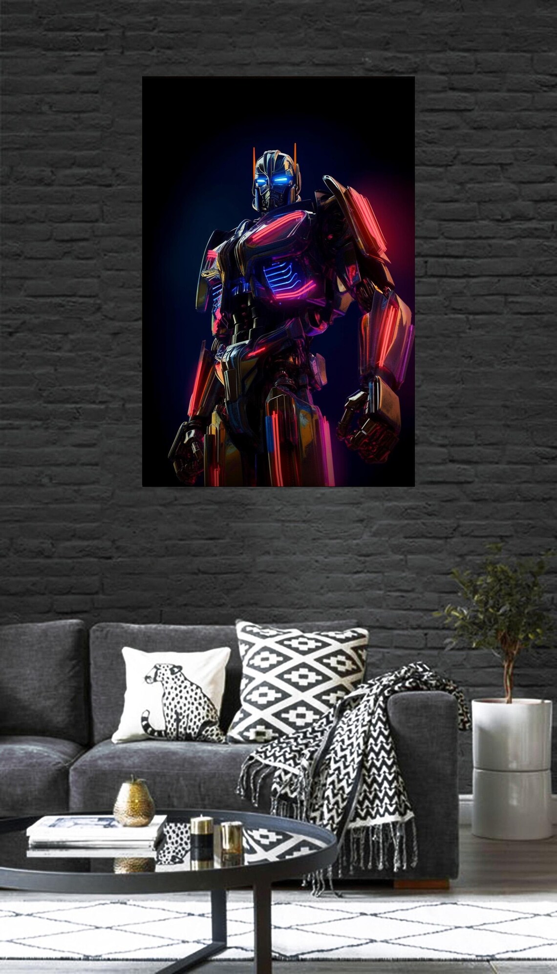 Abstract Transformer Art | Digital Download | Movie Poster | Wall Art ...