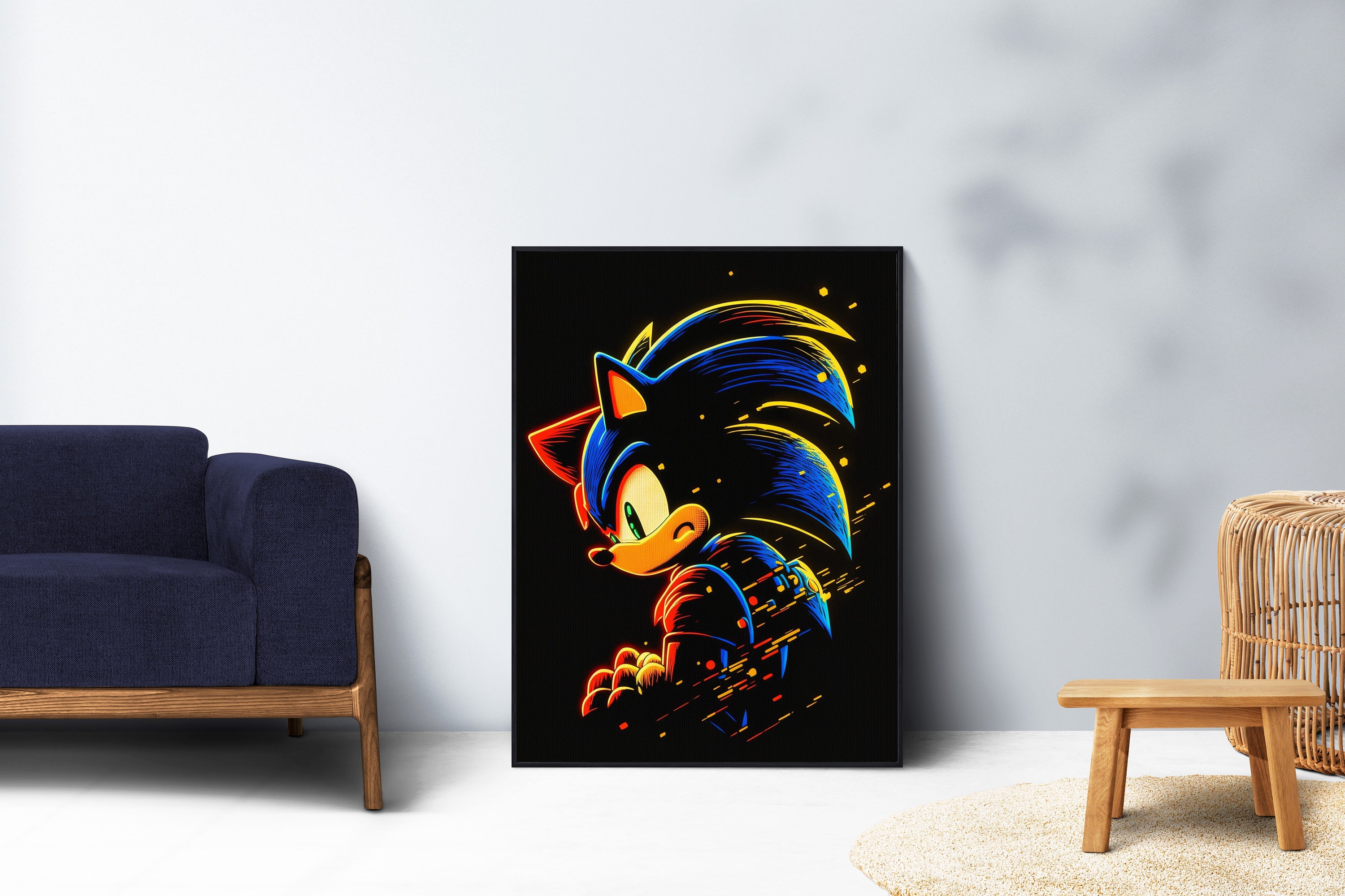 Sonic the hedgehog! - Christine's Artwork - Digital Art, Entertainment,  Television, Cartoons - ArtPal