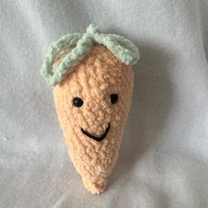 Crochet Carrot Pattern | No Sew | Beginner Friendly