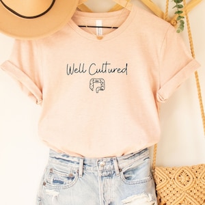 Gut kultiviertes Gut-T-Shirt | Mikrobiologie | Wissenschaft Shirt | Biologie T-Shirt | Lustiges Bakterien-T-Shirt | Med Schule Geschenk | Chemiker Geschenk
