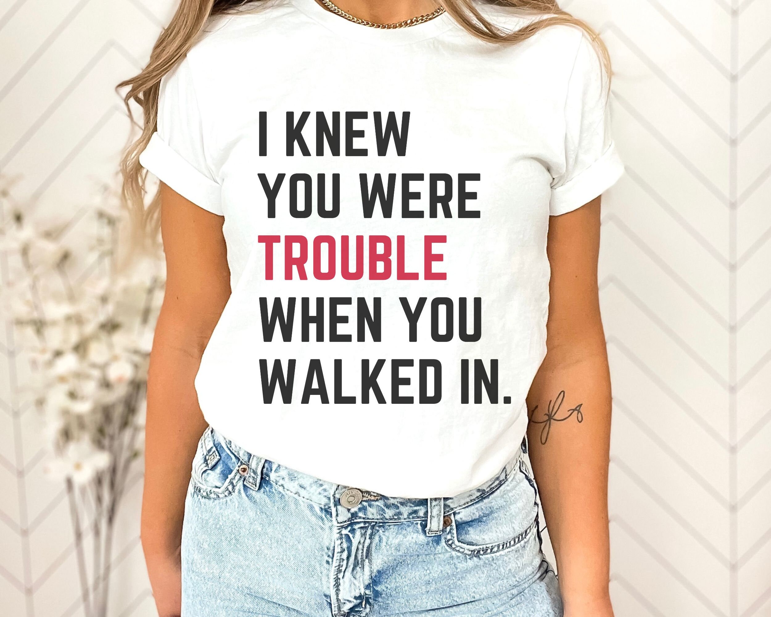 I Knew You Were Trouble - RED Taylor Swift Song Kids T-Shirt for Sale by  bombalurina