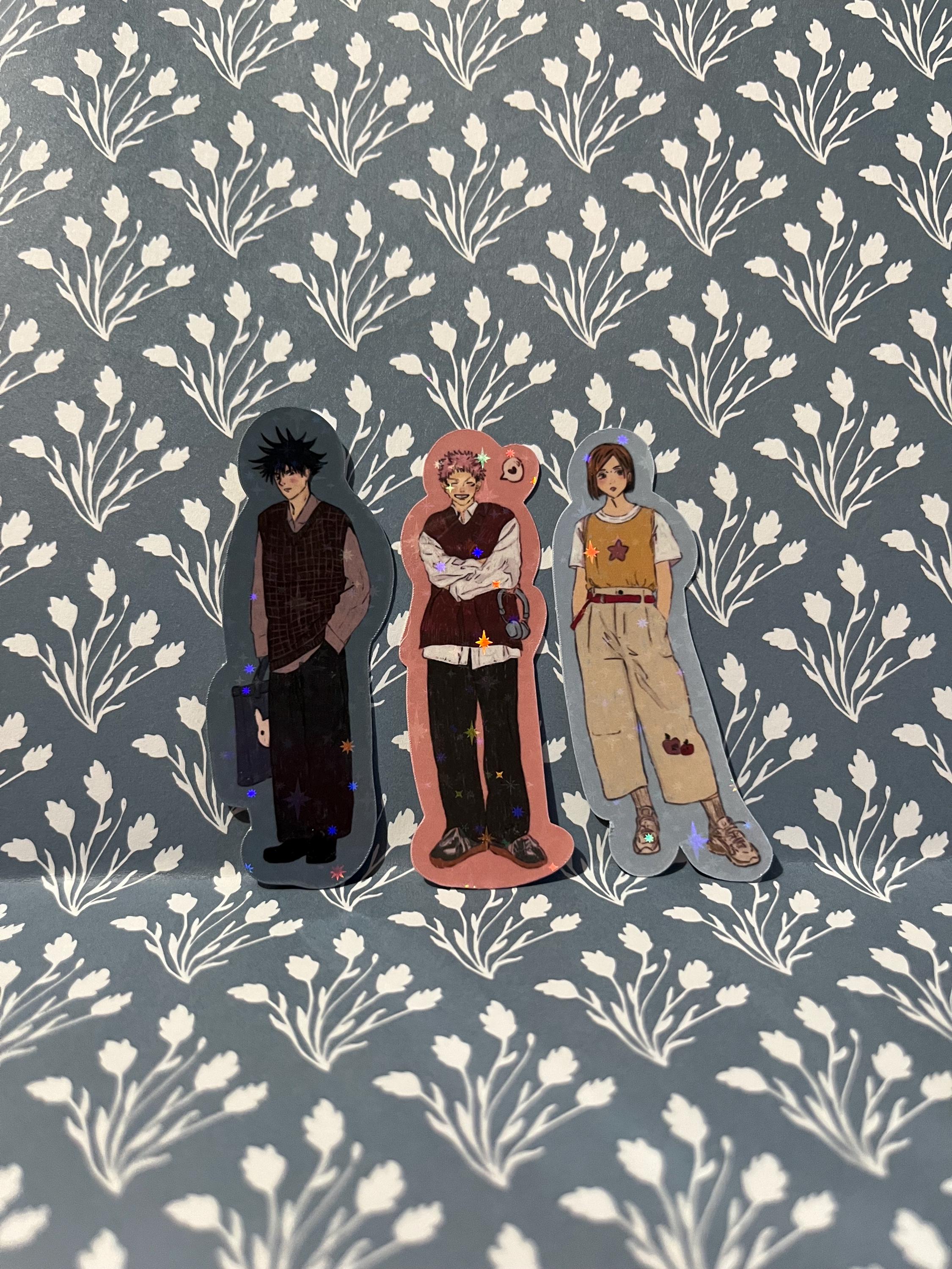 Bioworld Jujutsu Kaisen Pigiama da donna Tokyo Jujutsu High School Yuji Itadori e Megumi Fushiguro Raglan Jogger Pigiama Set