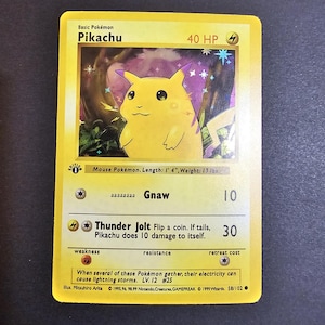 Red Cheeks Pikachu - Etsy UK