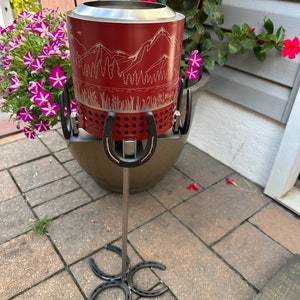 Mesa and MesaXL fire pit patio stand