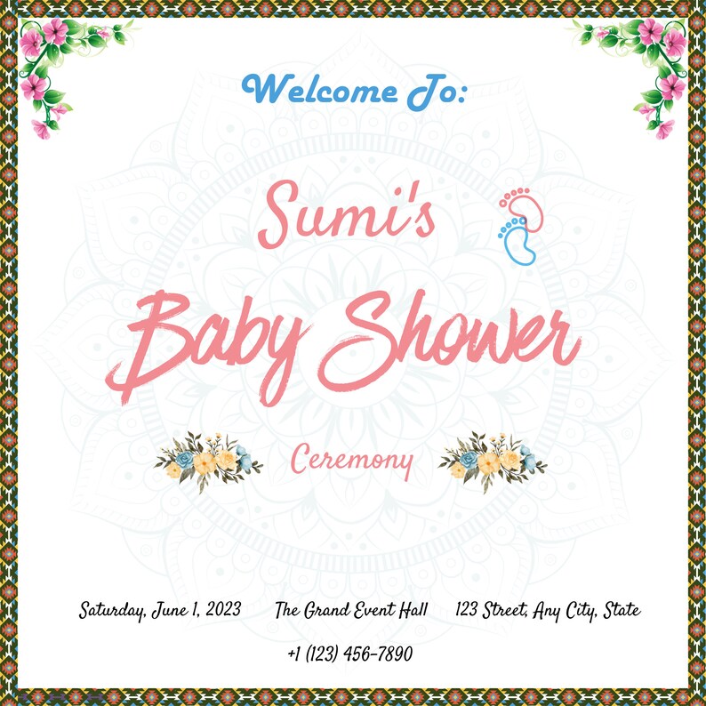 Nepali Baby Shower Dahi Chiura Invitation Card Etsy