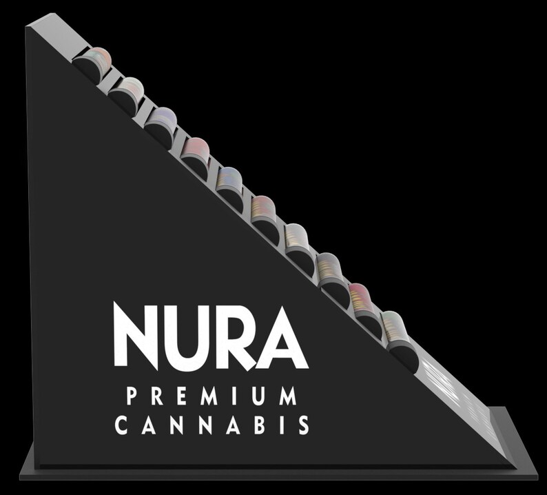 Custom Pyramid Preroll Display Etsy