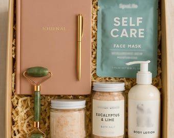 Mental Reset Self-Care Box: Spa Gift Set for Women