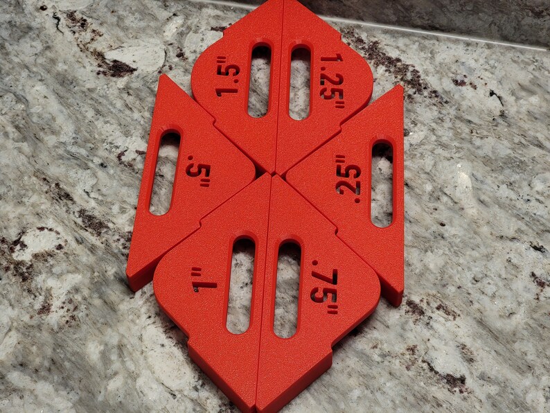 3D Printed Corner Over Router Jig Set Etsy