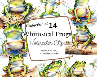 Frog Clipart | Toad Svg | Paper Craft | Pond Animal | Cute Frog Svg Cut Files | Happy Frog Face | S-Nrio M-Lody Stickers | Whimsical Frog