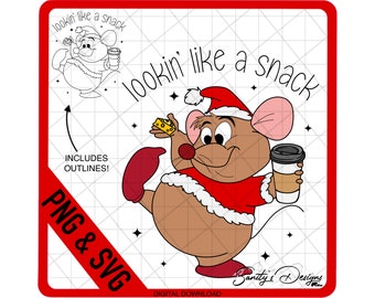 Mouse png, Layered SVG, Cute, Gus Gus, Cartoon, Snack svg, Cheese, Christmas, Coffee, Outline, SVG, PNG Digital Download File