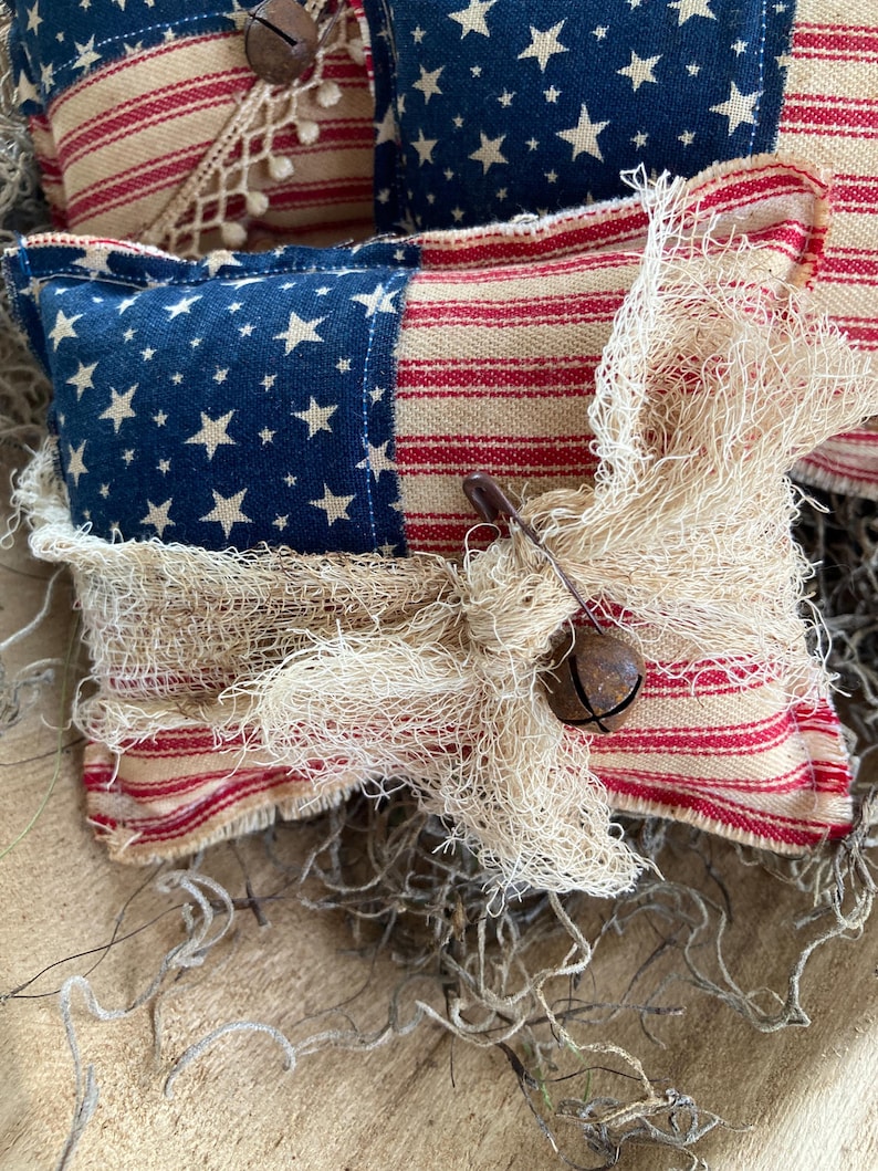 Rellenos para cuencos con la bandera estadounidense - Decoración americana imagen 5