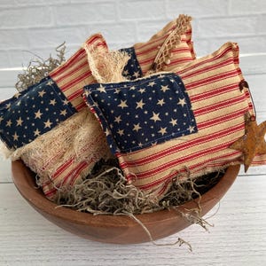 Rellenos para cuencos con la bandera estadounidense - Decoración americana imagen 8