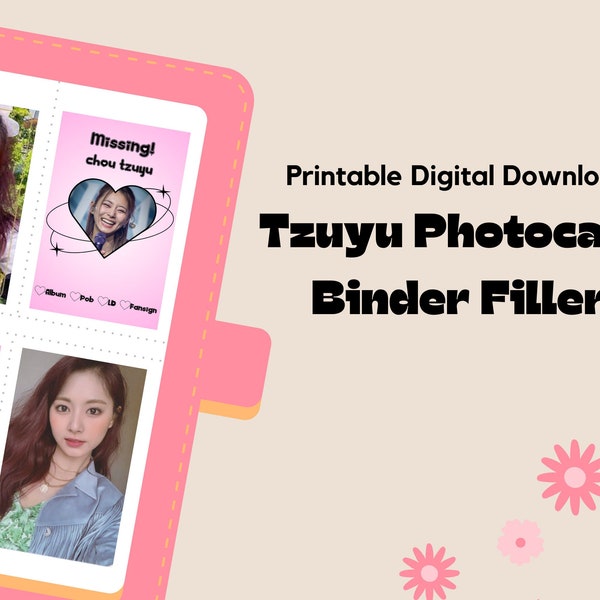 Tzuyu Missing Photocard Binder Filler