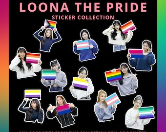 Loona The Pride Stickers