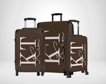 Custom Signature Initial Name Personalisable Luggage, Stylish