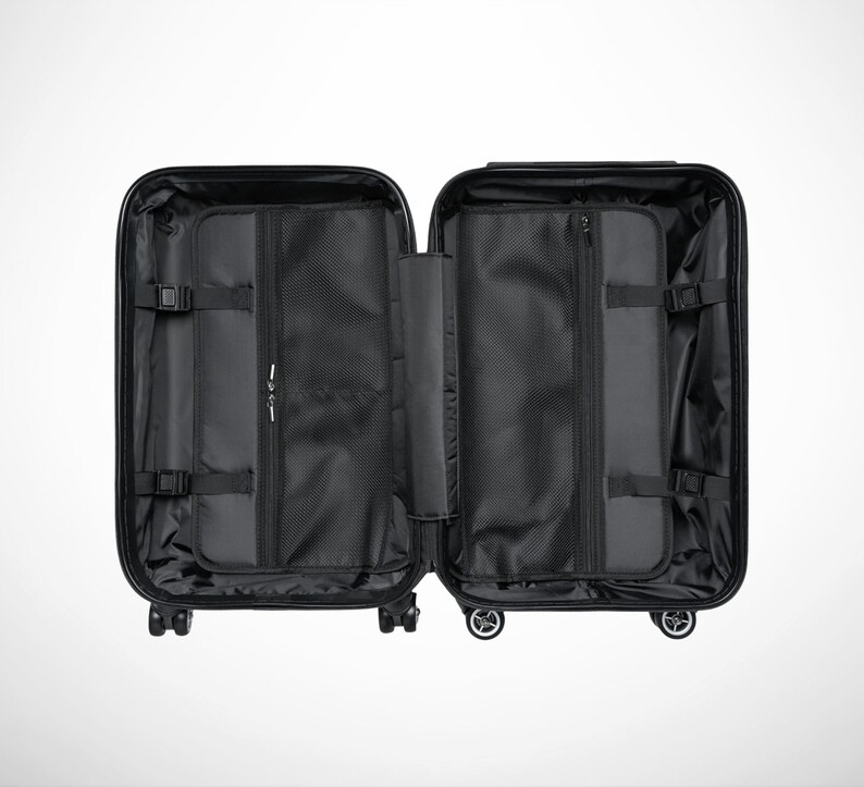 Personalized stylish and lightweight Light white mini suitcase for short trips