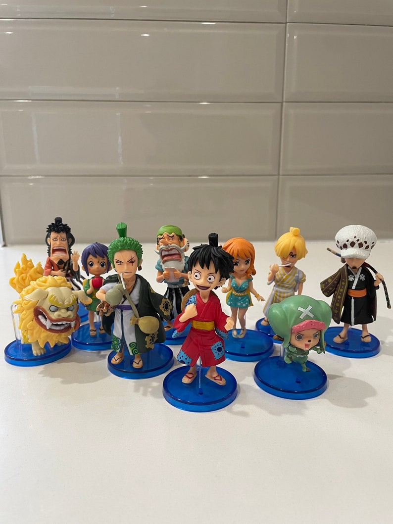 One Piece Land of Wano Character Figures 10 PC Set Etsy Ireland