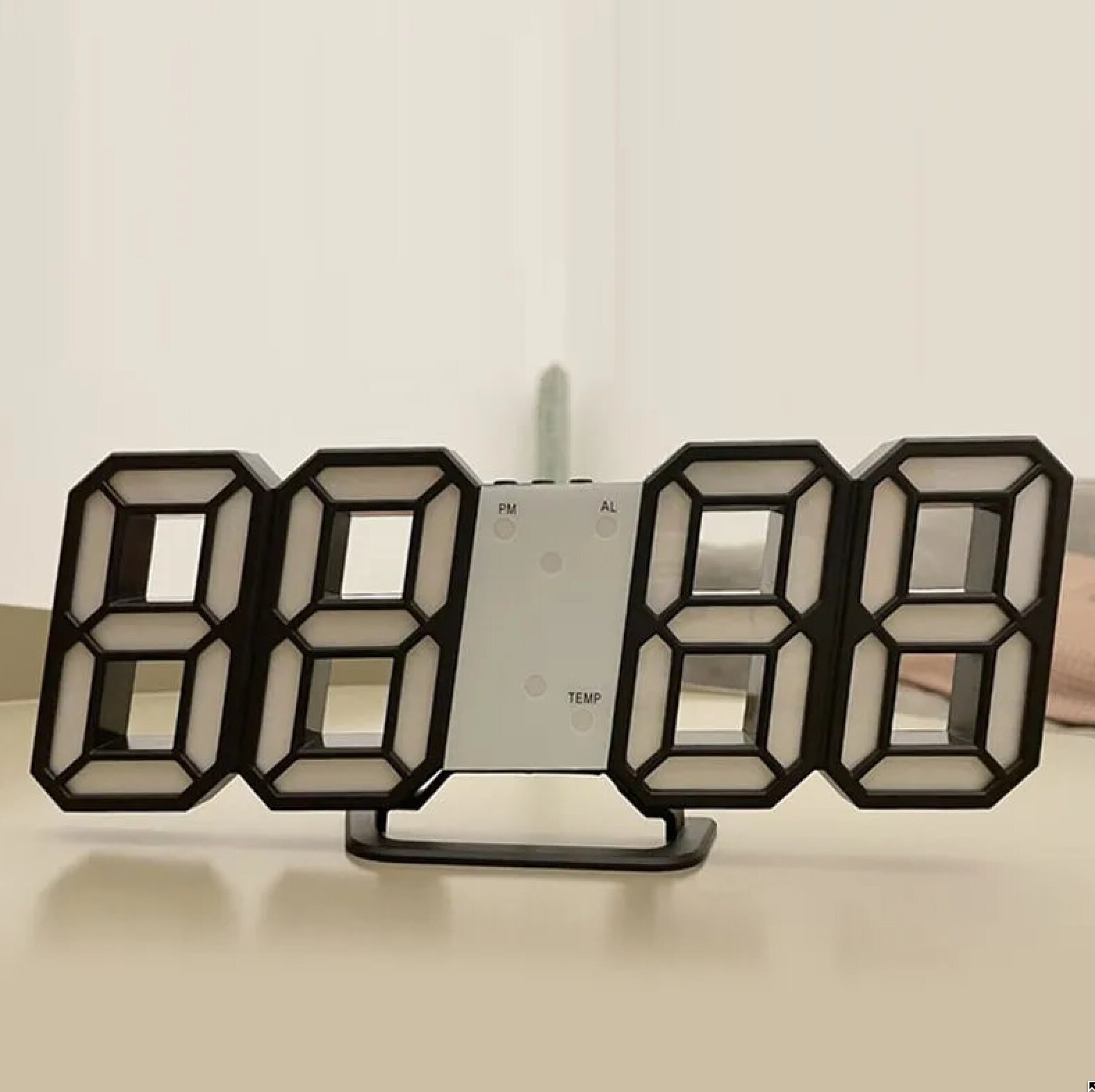 Modern LED Digital Desk Clock Stylish Home Decor and Functional Etsy