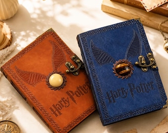 Vintage Fantasy A5 Binder, PU Leather Journal, School Organizer