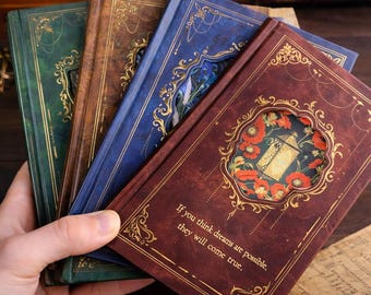 Childrens Travel Journal - Grimoire Notebook – Sketchbook & Steampunk Notebook for Kids Imagination, Creative Writing, and Storytelling Fun