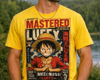 Monkey D Luffy Gear 5-T-shirt uit één stuk (digitaal ontwerp)