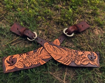 PDF Pattern Flowers Spur Straps - Etsy