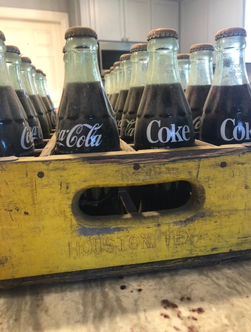 Cocacola Vintage Bottles Etsy