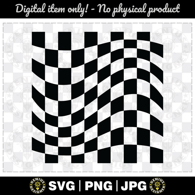 Checkered Print - Etsy