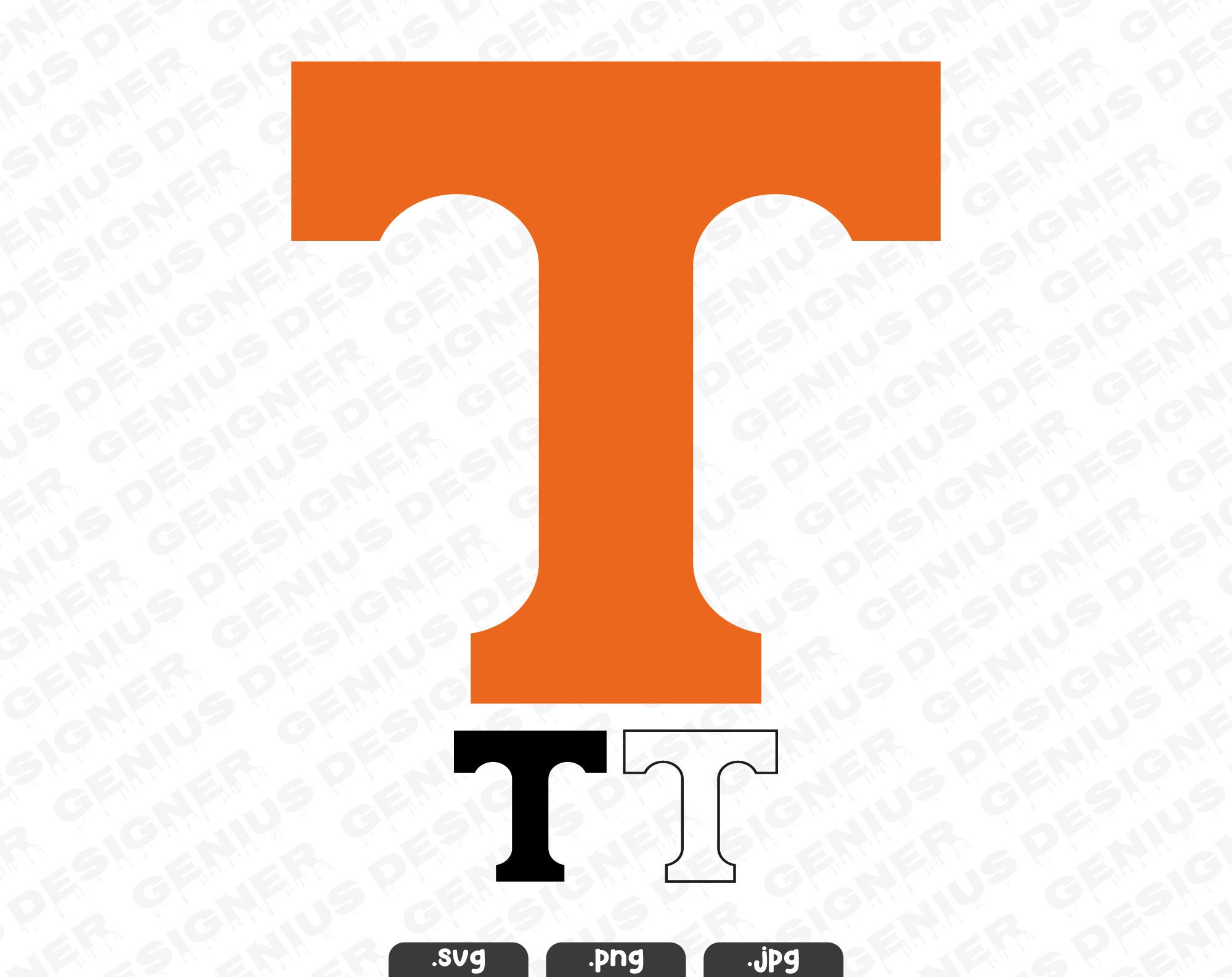 University of Tennessee - Etsy, image size:2000x1586