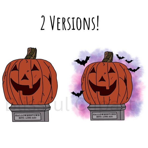 Halloweentown Pumpkin PNG, Halloweentown Pumpkin Clipart, Movie, Magical, Halloween, Halloweentown Shirt PNG, Digital Download