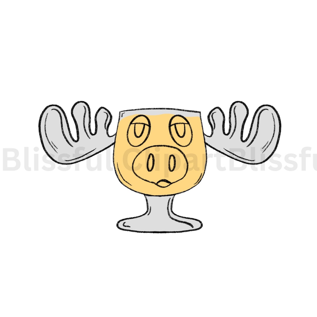 Christmas Vacation Eggnog PNG, Griswold Eggnog Clipart, Moose Eggnog