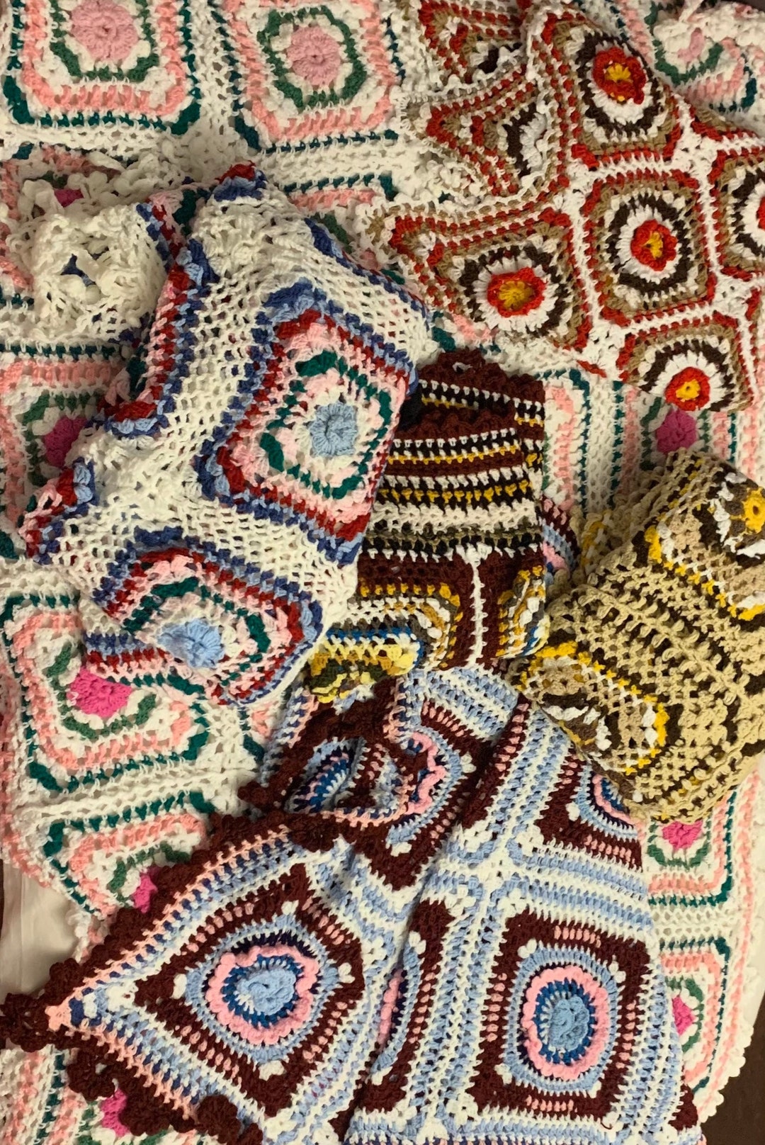 Handmade Knitted Blankets Etsy UK