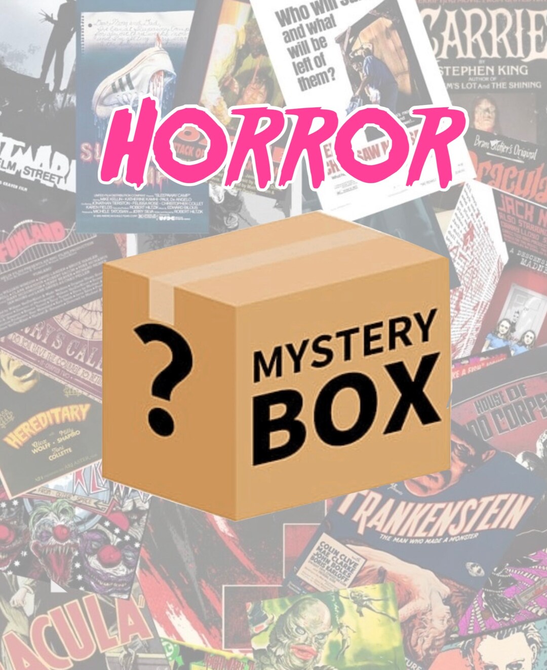 Horror Subscription Box Horror Mystery Box Subscriptions – XVFPIK