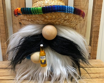 Cinco De Mayo gnome, Sombrero Gnome, Fiesta gnome, Party Gnome, gift gnome