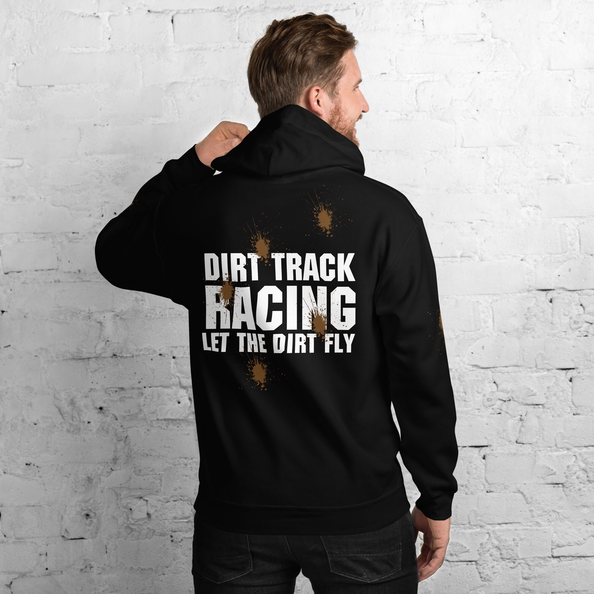 Dirt Track Racing Hoodie