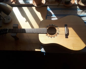 Handbuilt Custom 6 String Acoustic Guitar