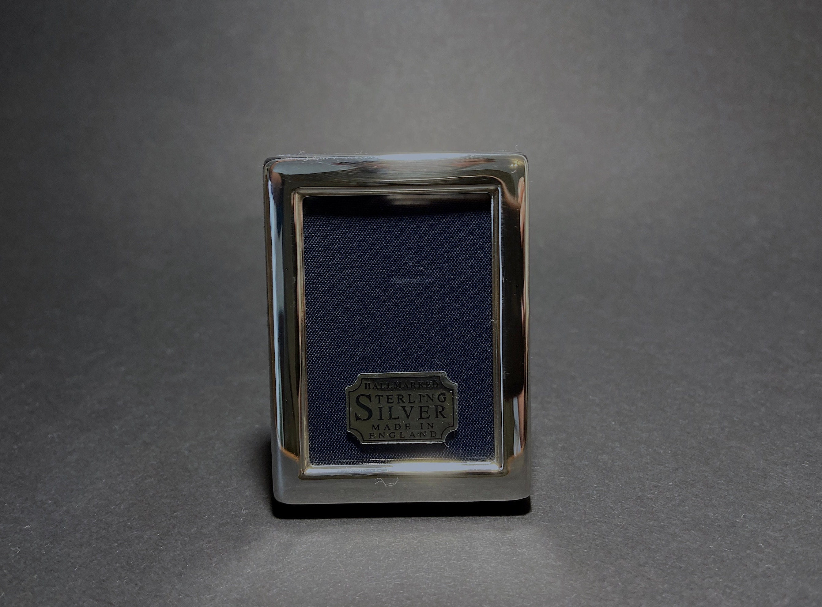 Carrs Sterling Silver PHOTOGRAPH FRAME Small Etsy