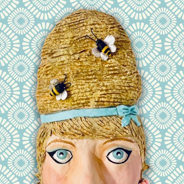 Paper Mache Wall Art Etsy