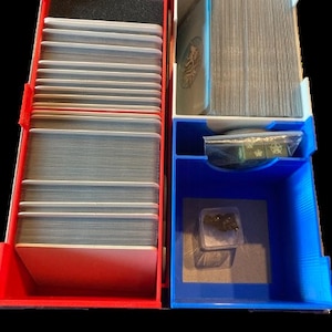 Inserção organizadora de caixa para G.I. Joe, o jogo de construção de deck da Renegade Games
