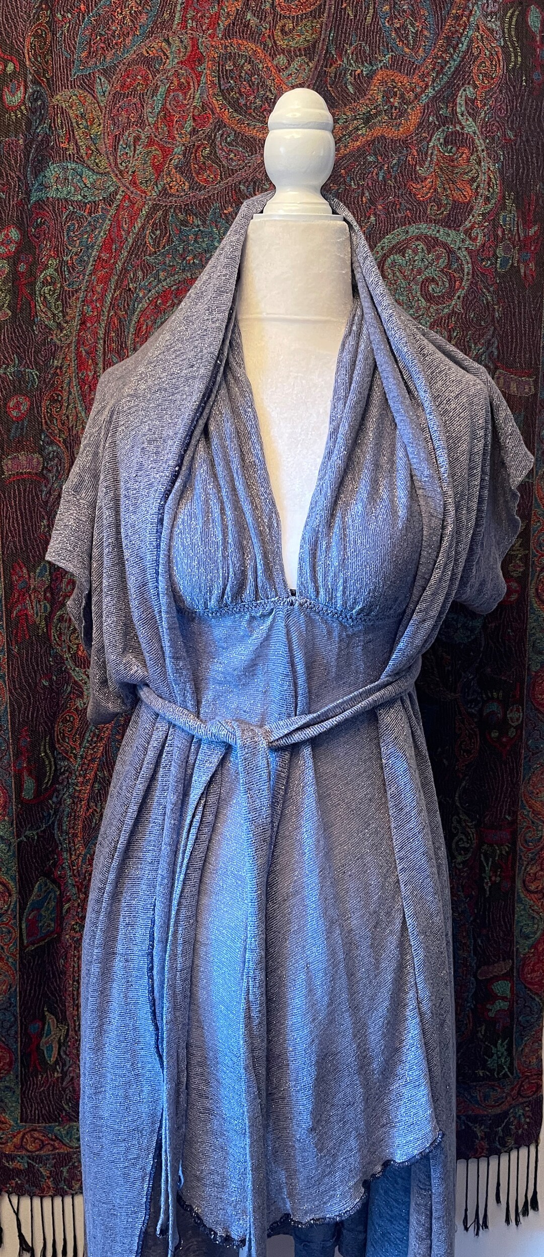 Ice Box Robe Ice Blue Nighty & Robe - Etsy